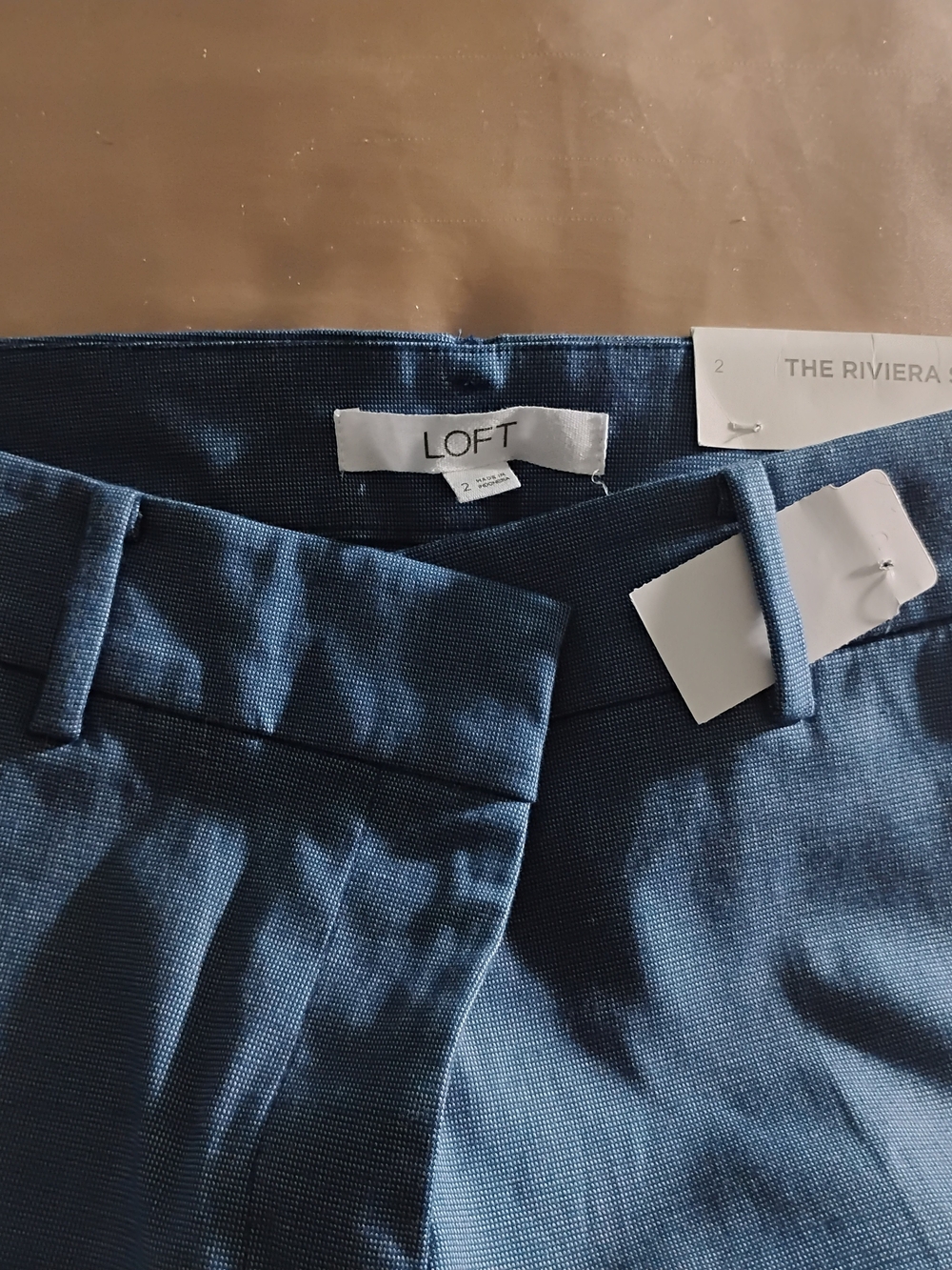 LOFT Women's Dress Pants in Slate Blue